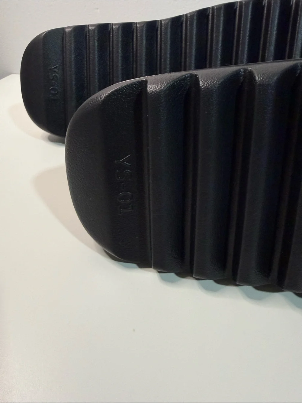 Yeezy YS-01 Men's Black Slide Sandals